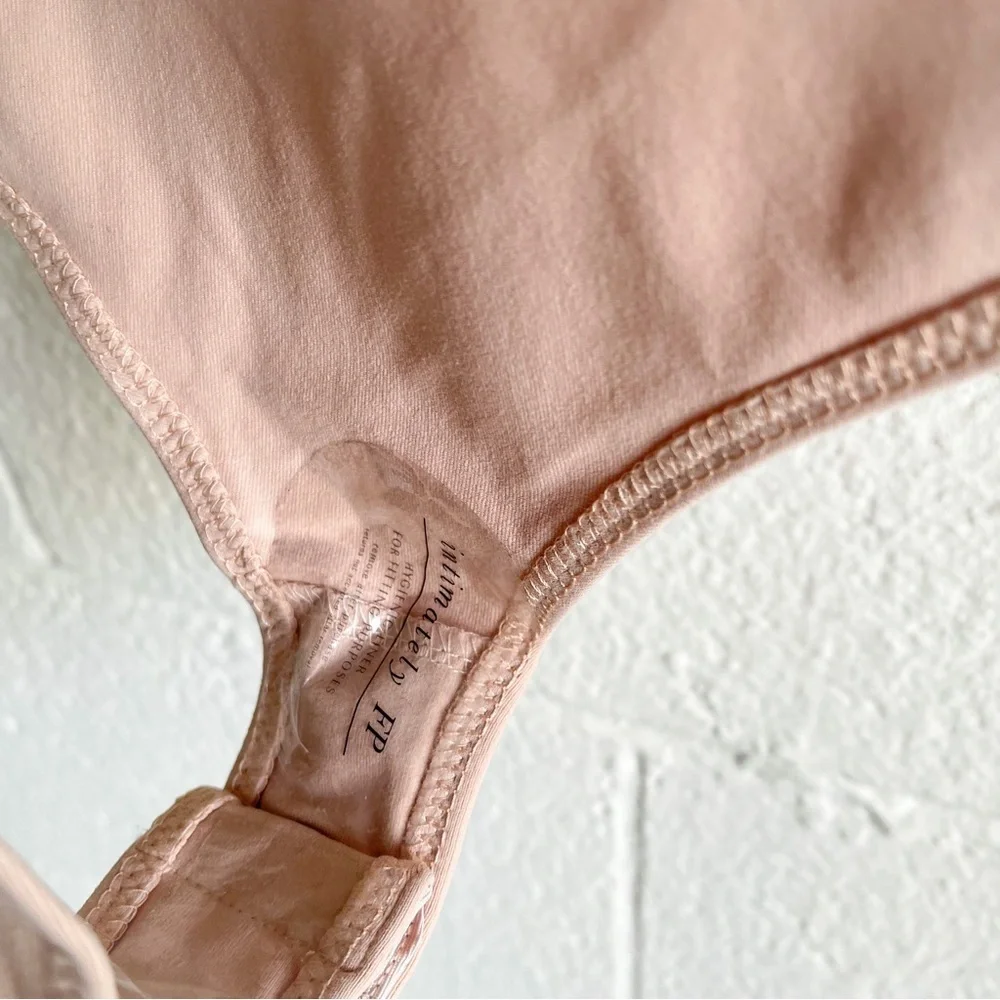 NWT Free People Haute Wired Bodysuit Pink Rose